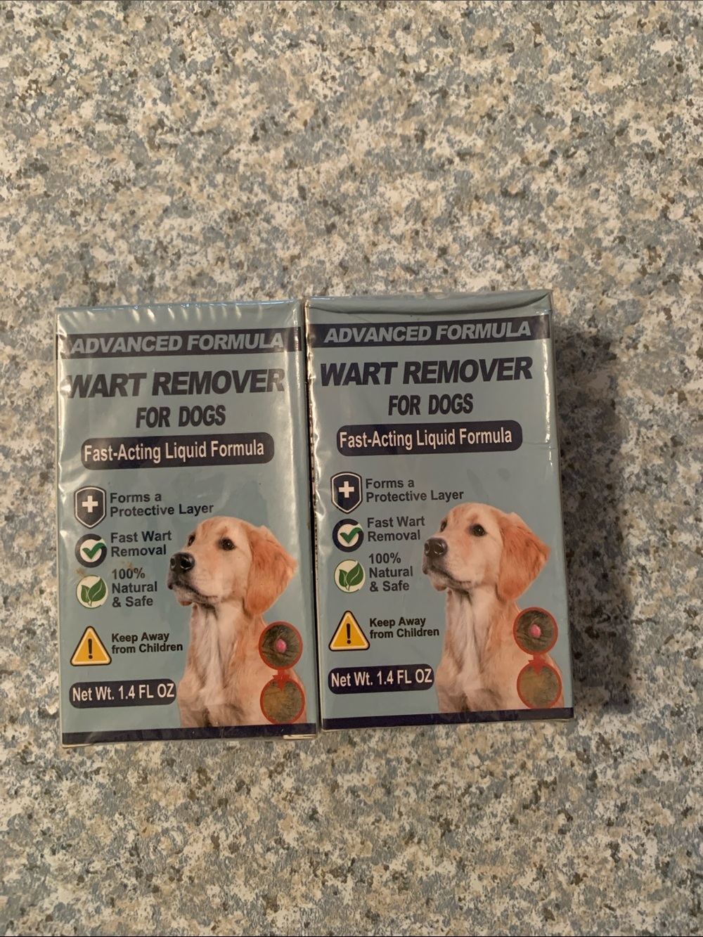 2 Advanced Formula Wart Remover For Dogs,Fast Acting Liquid Formula.1.4oz
